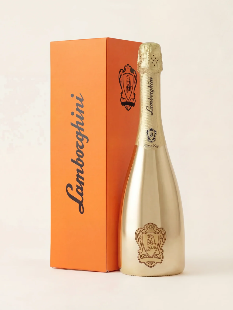 Lamborghini gold prosecco