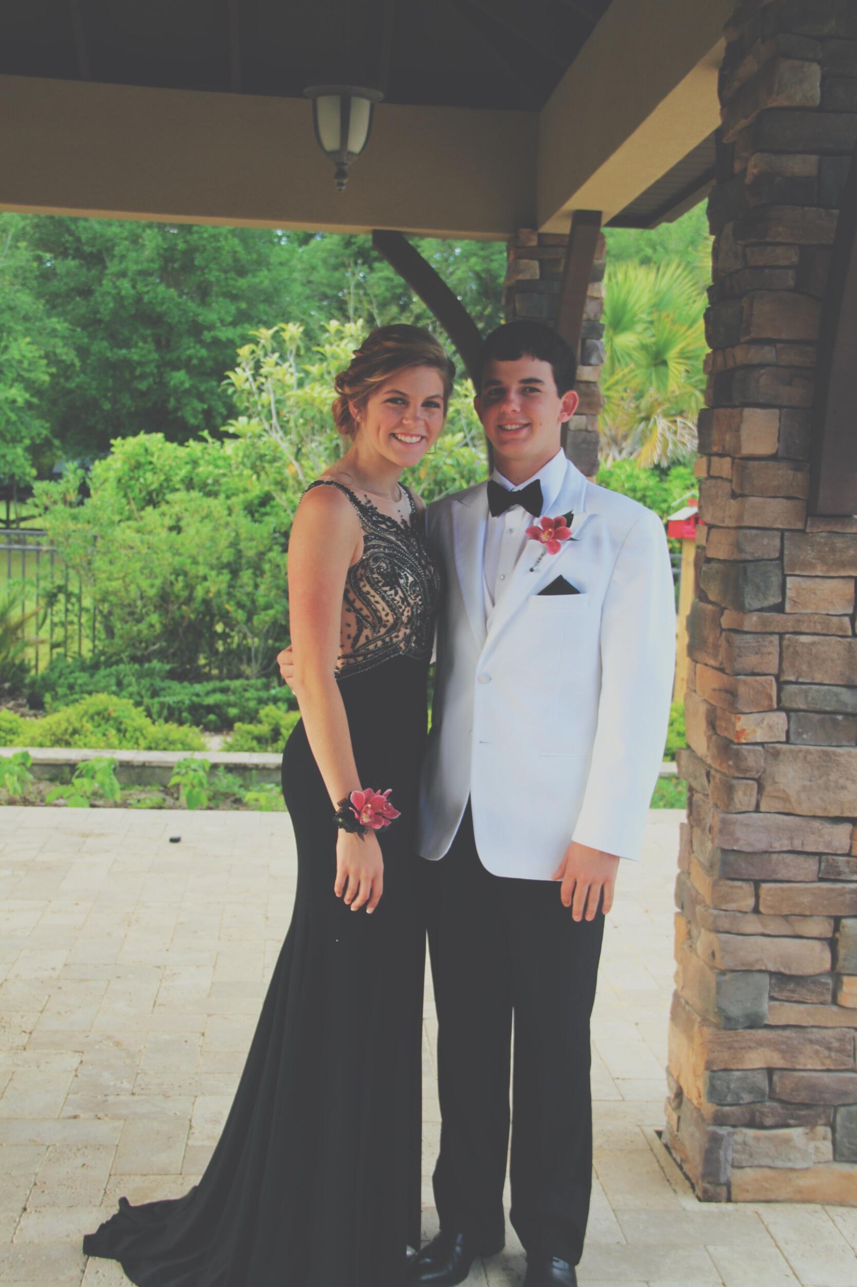 Fast forward to 2016, they attended Hailey's senior prom.