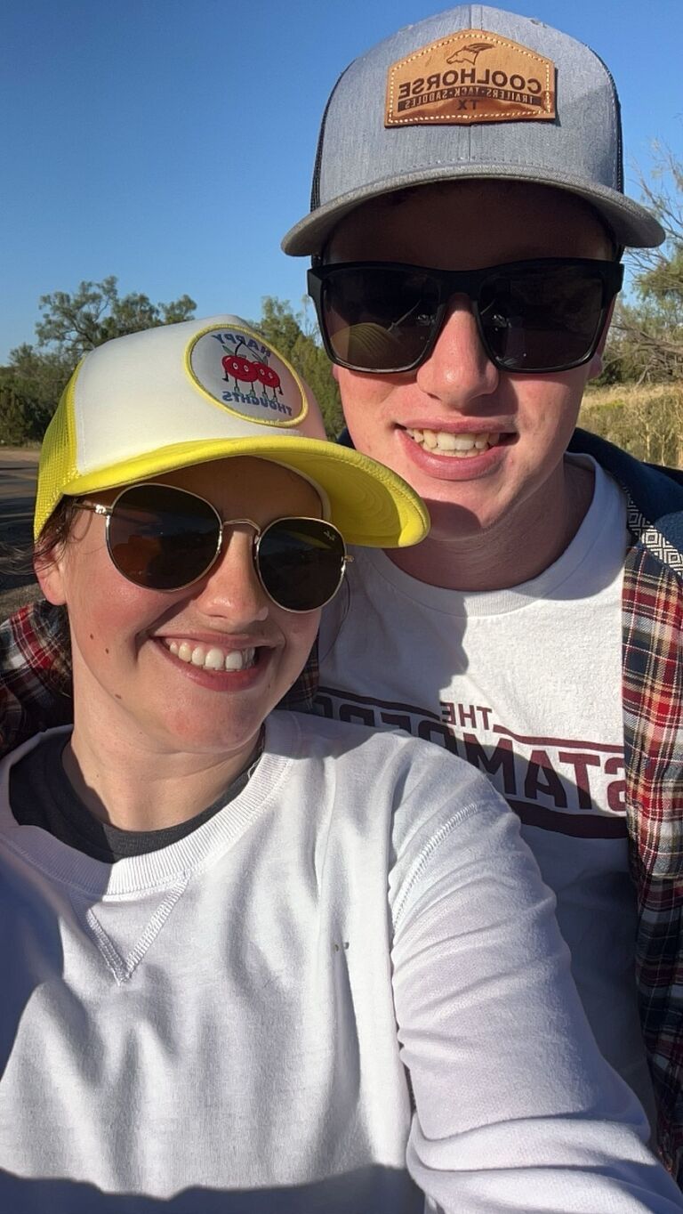 Took a hike.