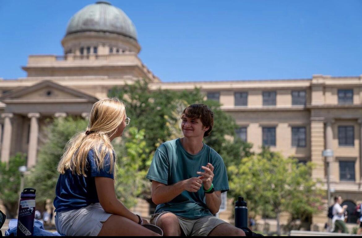 TAMU posted us together on Instagram