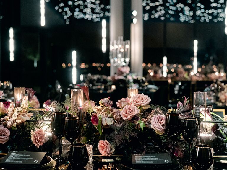 Pretty Ideas For Using Colorful Taper Candles At Your Wedding Reception   by Bride & Blossom, NYC's Only Luxury Wedding Florist -- Wedding Ideas,  Tips and Trends for the Modern, Sophisticated Bride
