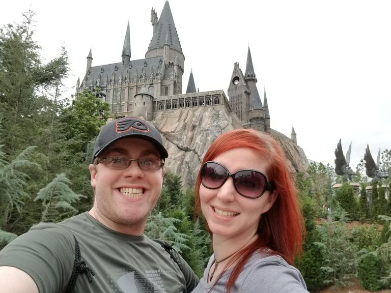 Our first trip to Hogwarts
