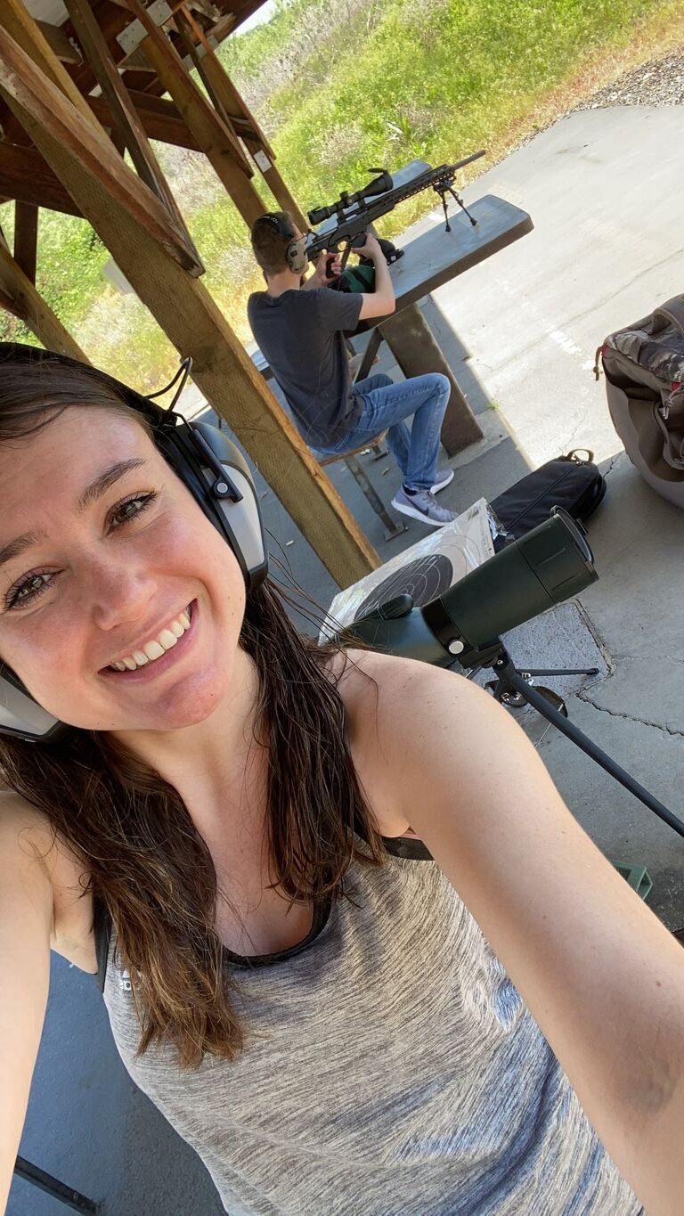 Shooting range in White City, OR.