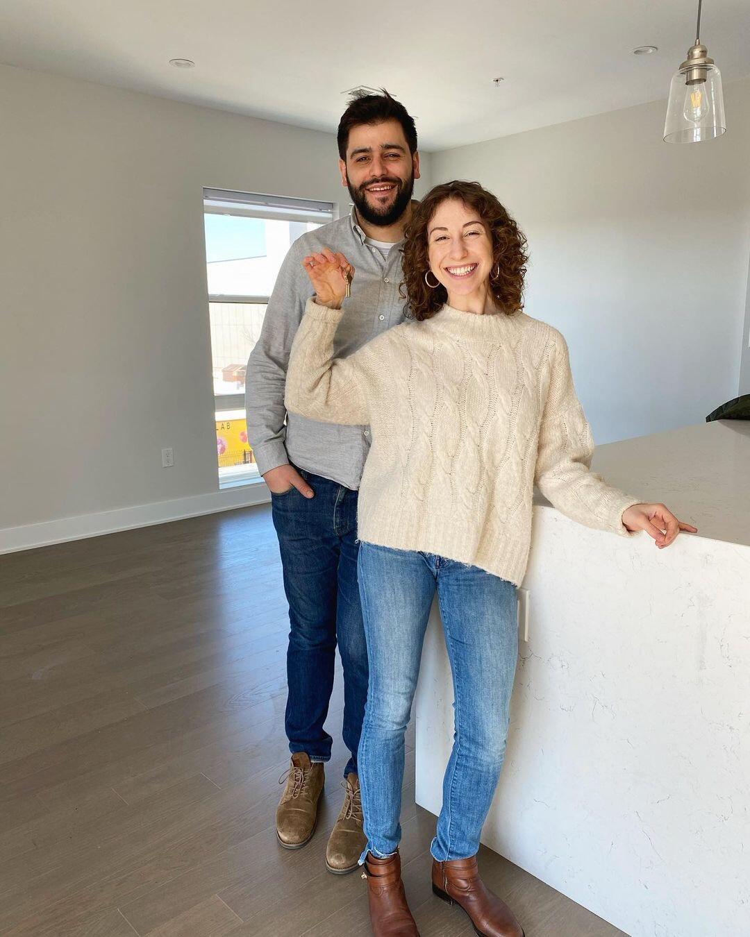 Fast-forwarding a bit here. We closed on our condo in DC's Park View neighborhood and moved in that week – note the lucky timing.