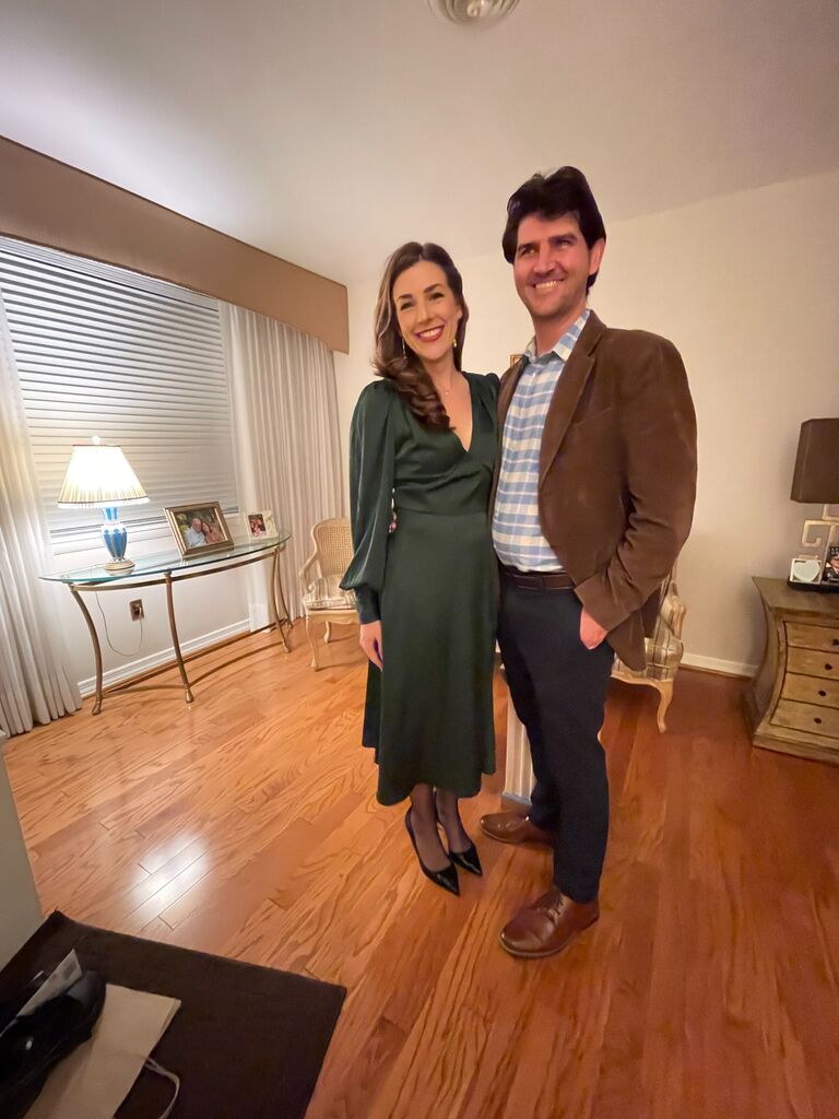 Basia's favourite neighbor, Ms Lousie, snapped this gem on Basia's 34th birthday as Stephen and Basia were heading out to dinner after stopping by to say hello. Ms Louise has been Basia's Baltimore City neighbor for the past 9 years this August 2023. 