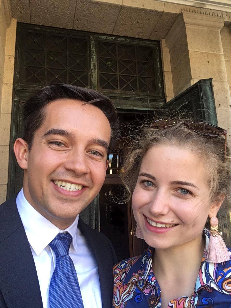 A trip to Berlin, where Kenny would get to know all (!) my family on my cousin's civil wedding :)