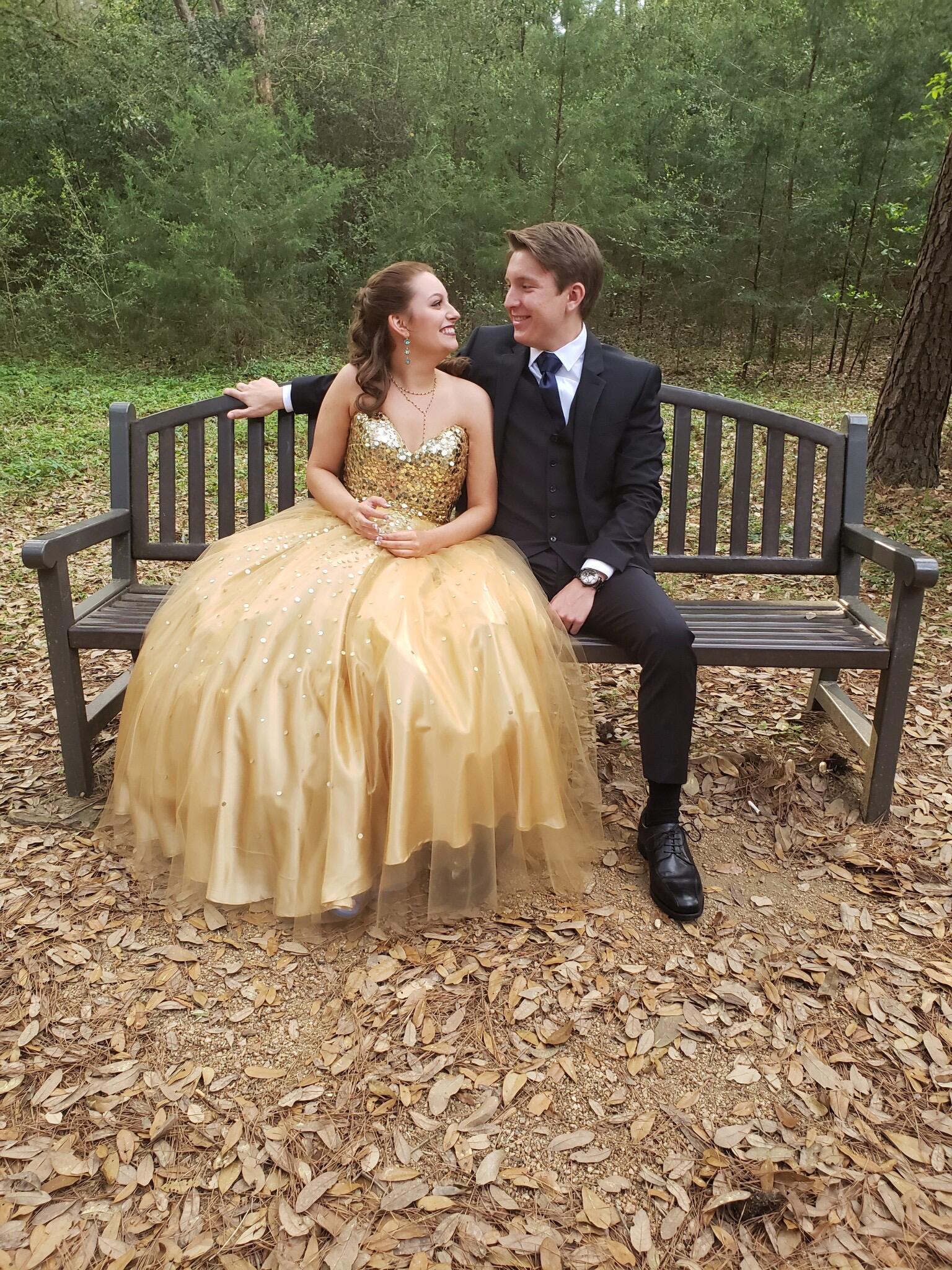 Paige is crowned "Princess" of the Belle Ball. (and Cole is her Prince)