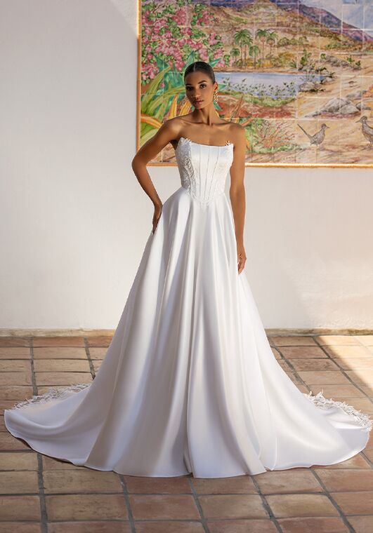 Moonlight Tango T203 Wedding Dress | The Knot