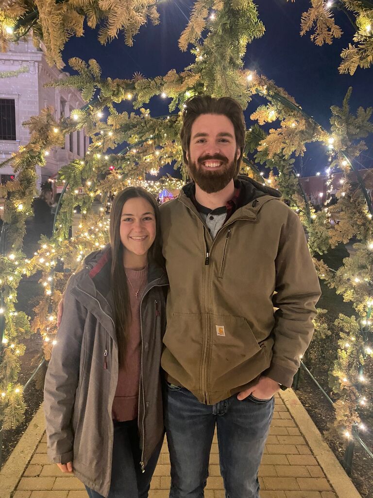 Went to the Christkindlmarkt with Aaron's family