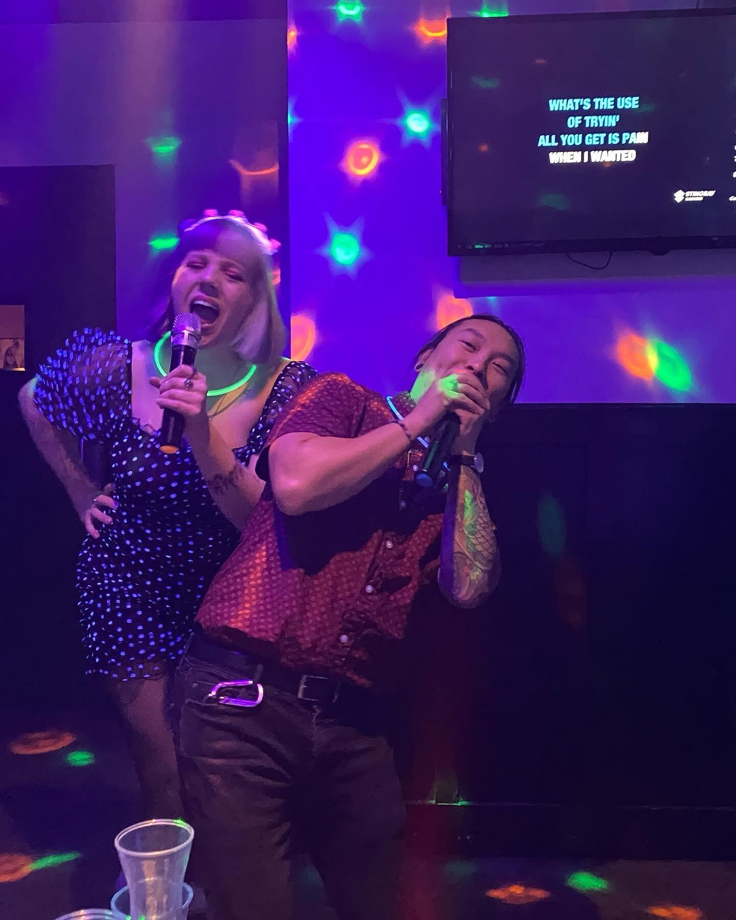 Best of show at Karaoke for K's 28th birthday. 28 is also T's favorite camera lens focal length.