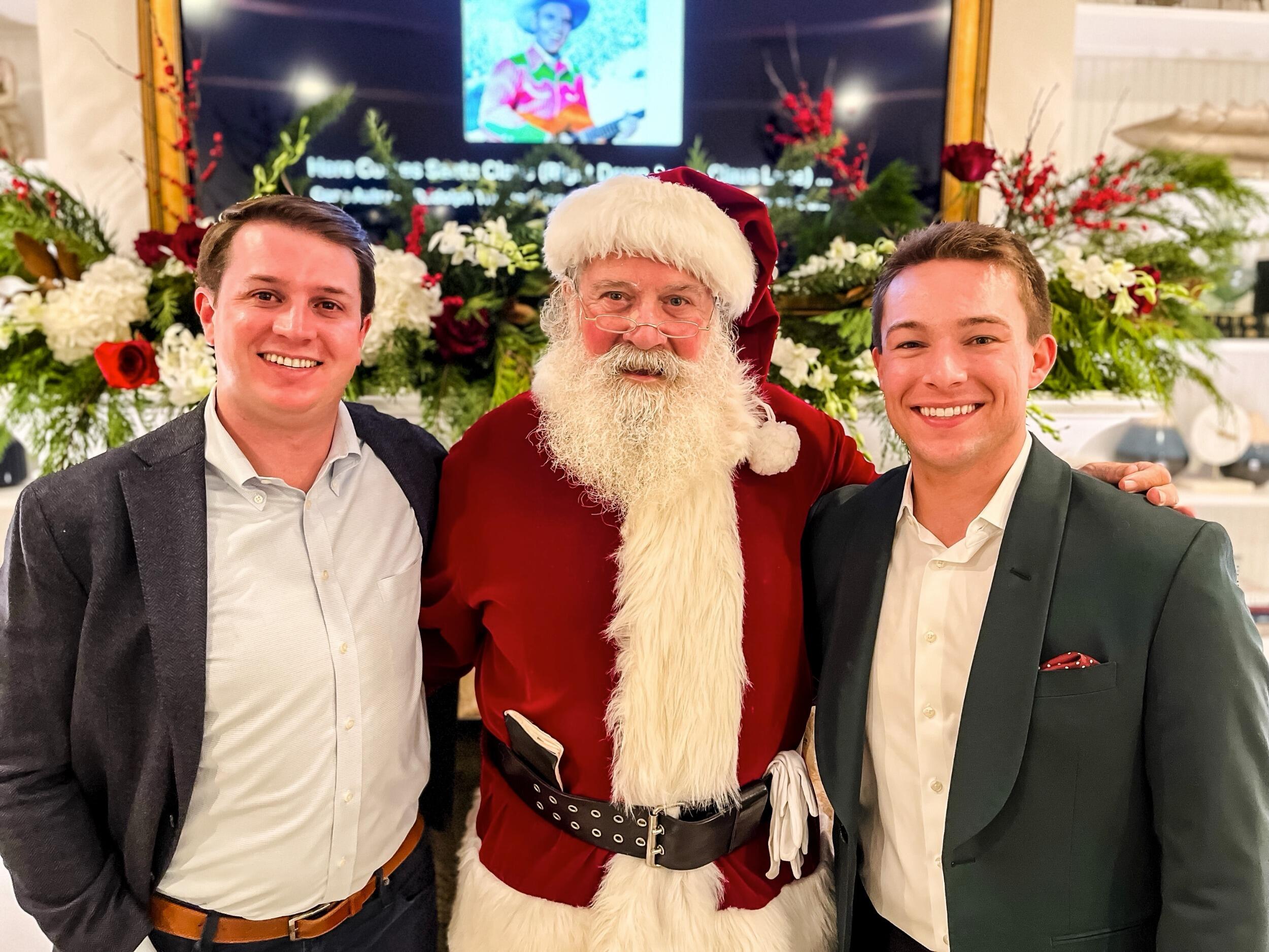 Gavin and Harrison's Inaugural Christmas Party at their new home in Jackson. 