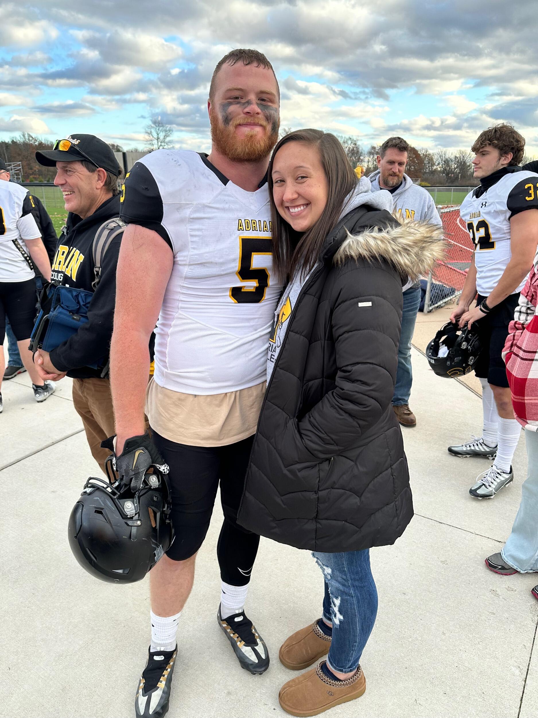 Tche's last football game
