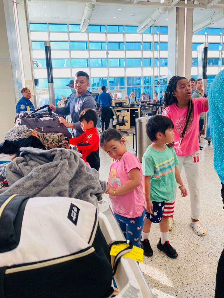 Heading to Florida to visit Ju Ju and hang out with the fam bam. 
