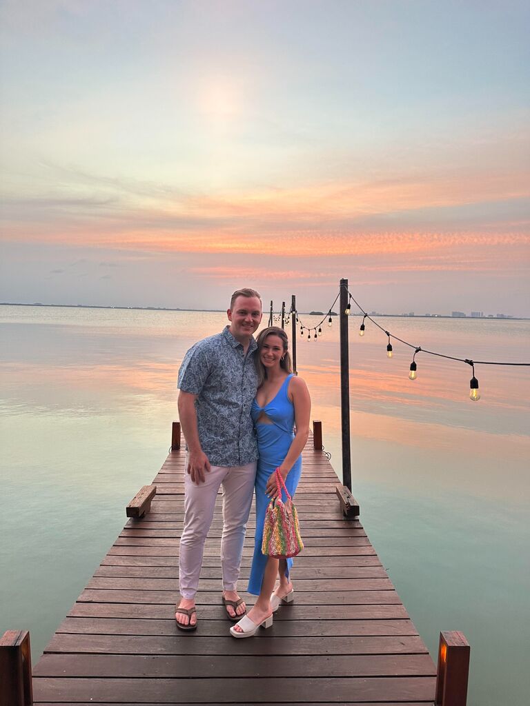 Birthday trip to Mexico - first official "vacation" together.