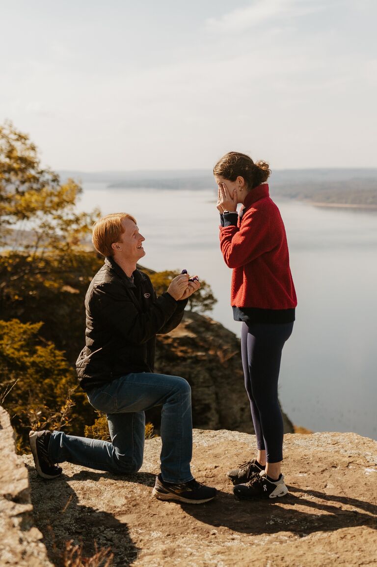 We went on our annual Sugar Loaf hike and HE DID IT!! I was sooo excited! It was the best day ever! 