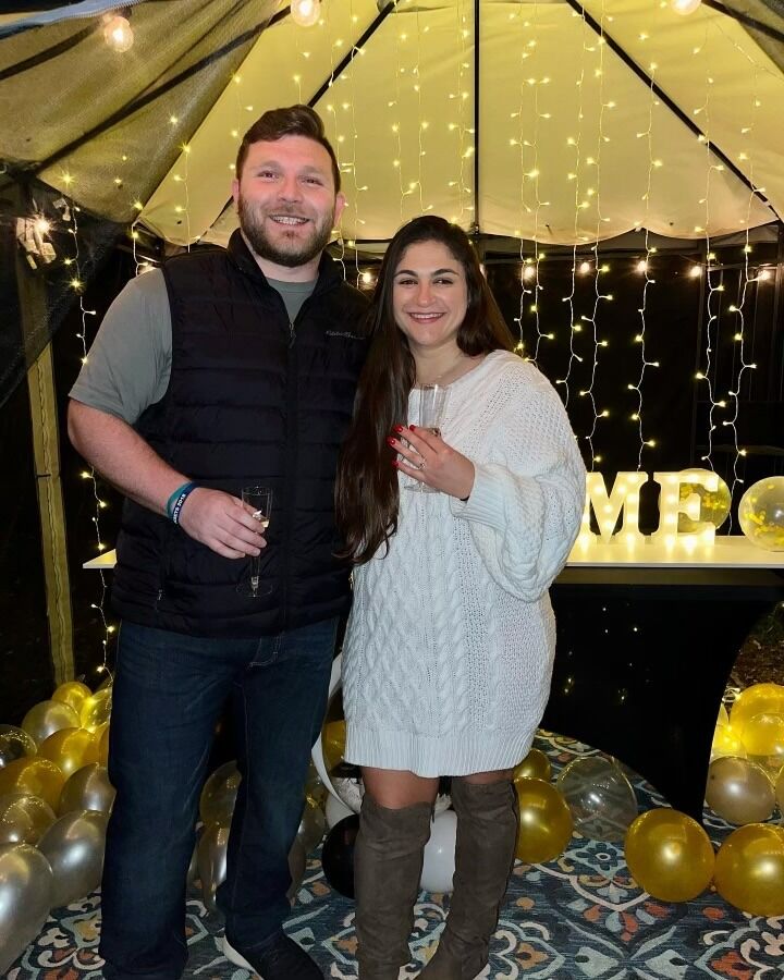 The night they finally got engaged... about damn time!