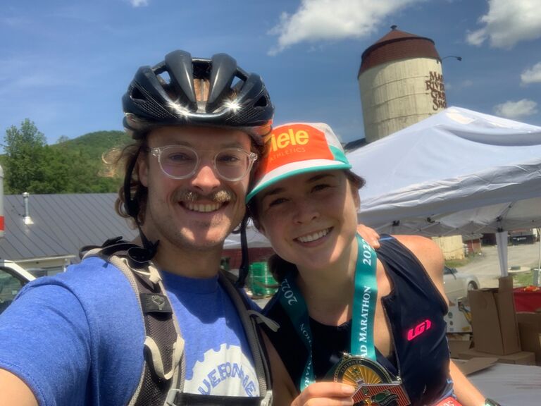 Beautiful Vermont and an impromptu marathon for maggie!
