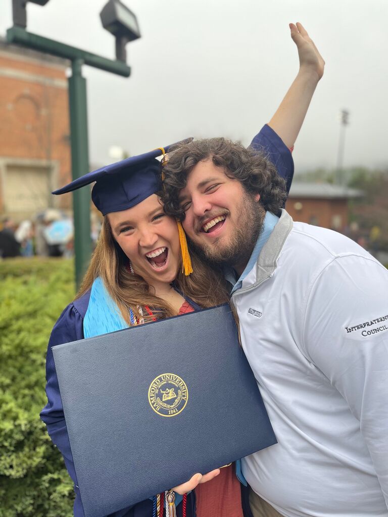 Carrie graduated and got ready to move to DC in February!!