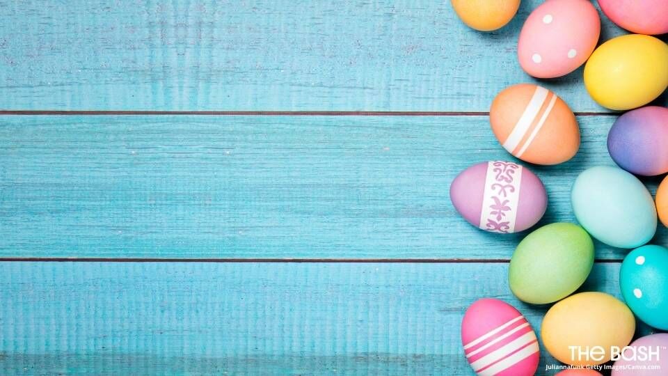 Easter Zoom Background