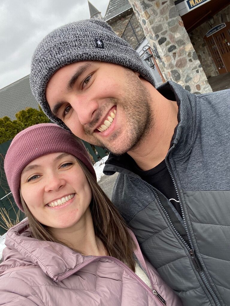 The day we picked our wedding venue.