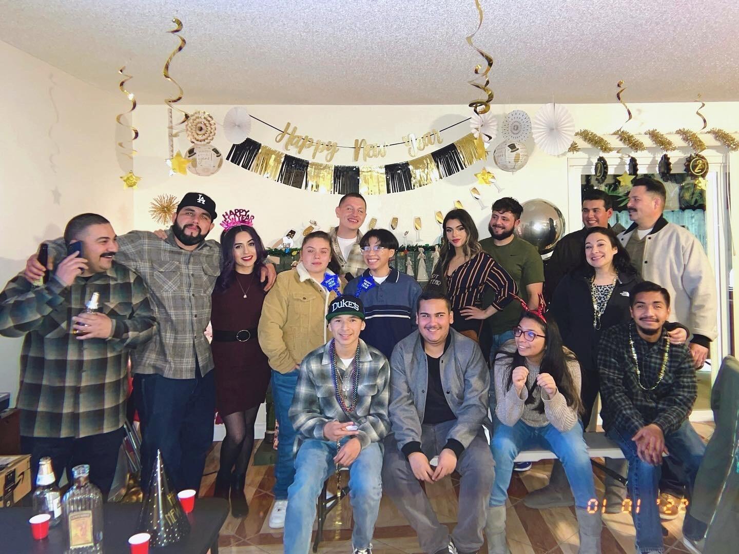 New Years Party at our house.