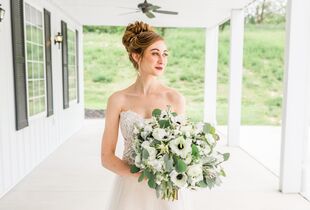 Donning wedding attire, New York Yankees fans celebrate marriage