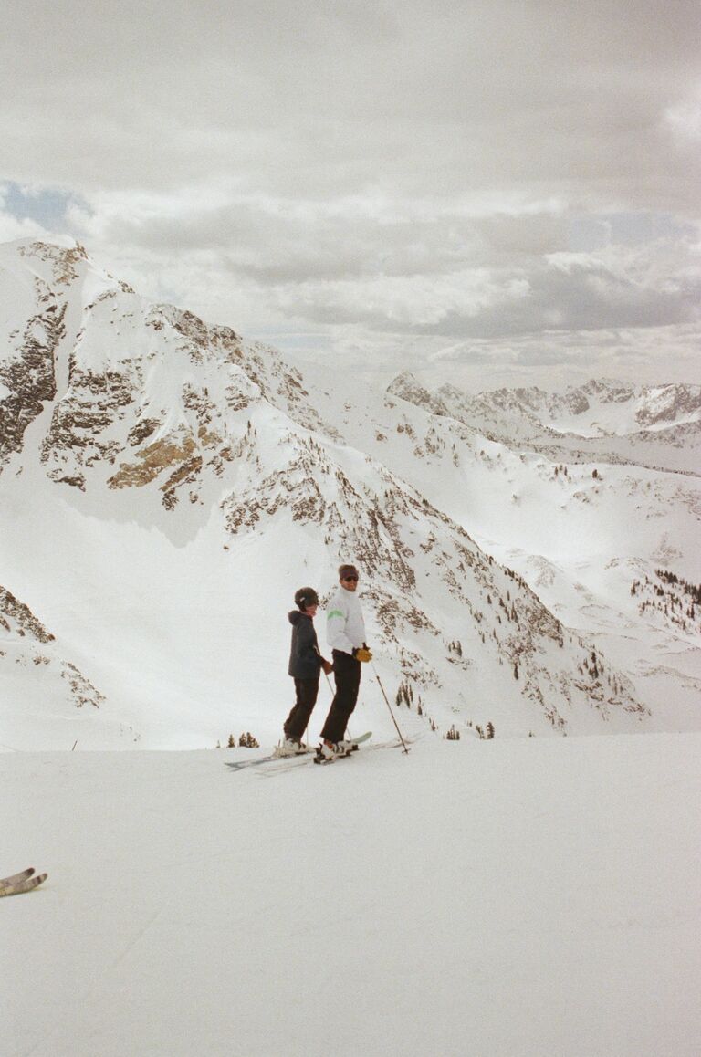 Spring skiing at Snowbird. One of our favorite photos of all time. Thanks, Zachary!