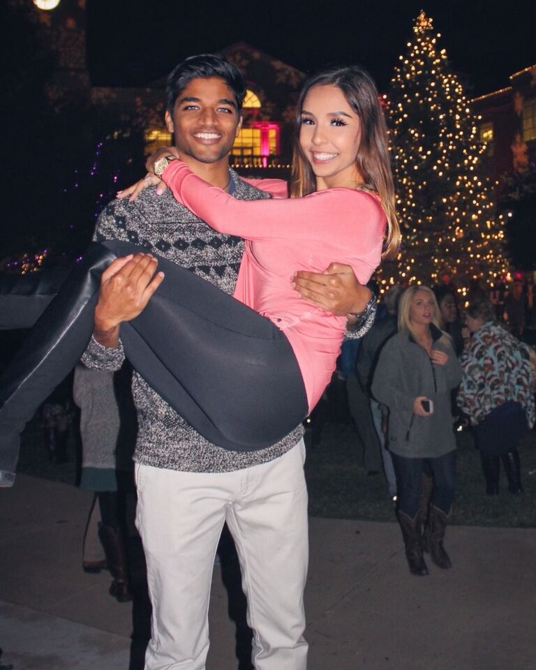 Our first of many Christmas celebrations together!