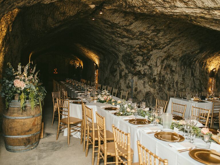 Wedding venue in Calistoga, California.