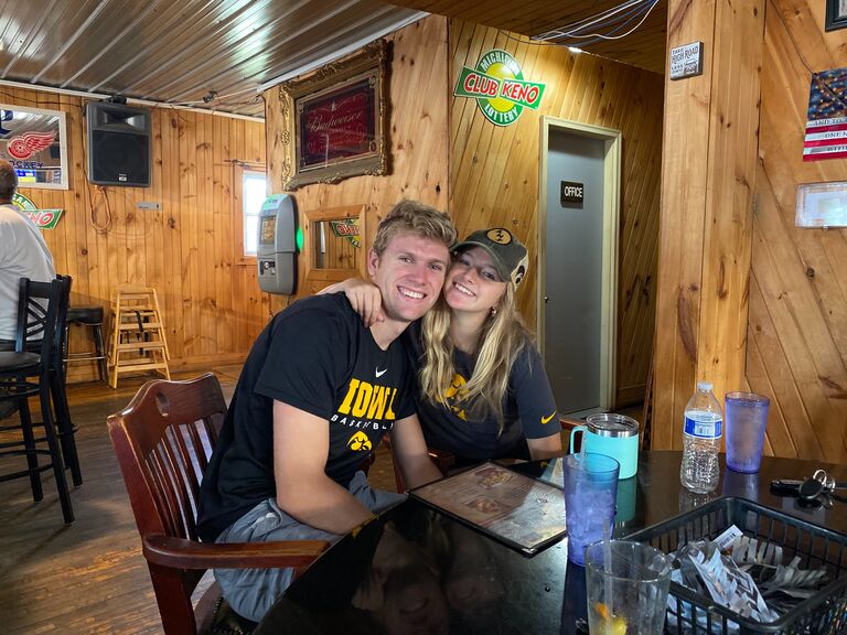 Up north in Luther MI