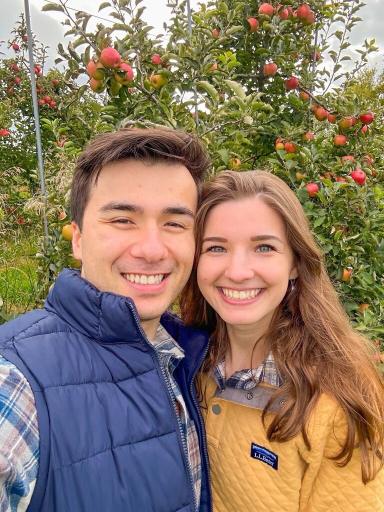 More apple picking, but this time in Connecticut!