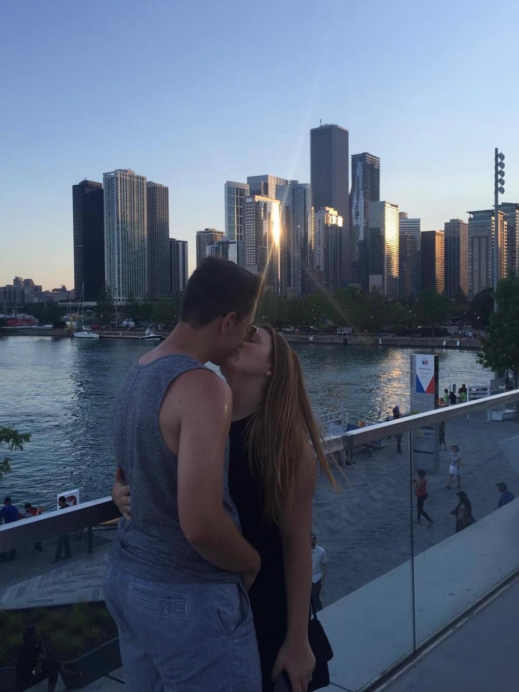Throughout high school, Izabelle and Mathew loved exploring the outdoors, traveling across neighboring states and continued to build their relationship. Every date or adventure, always felt like the first moment they met, with butterflies and corny jokes. 