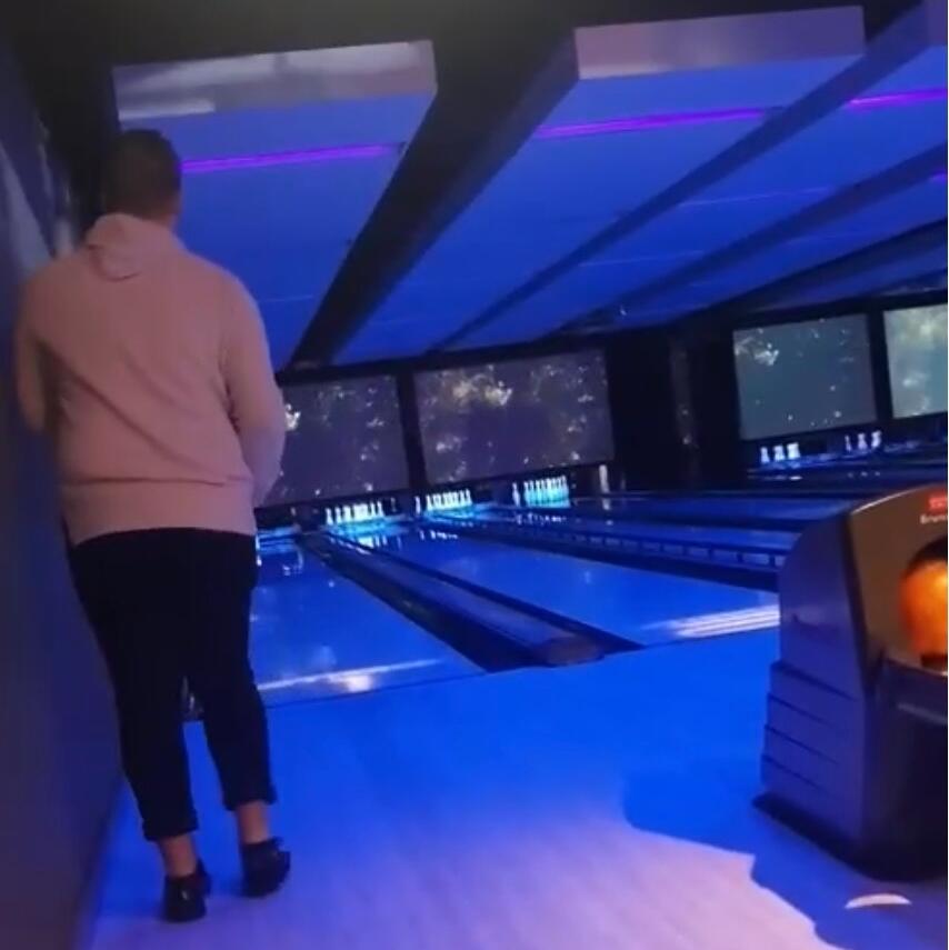 A picture says a thousands words, or possibly just six.

Matilda and Ben bloody love bowling.