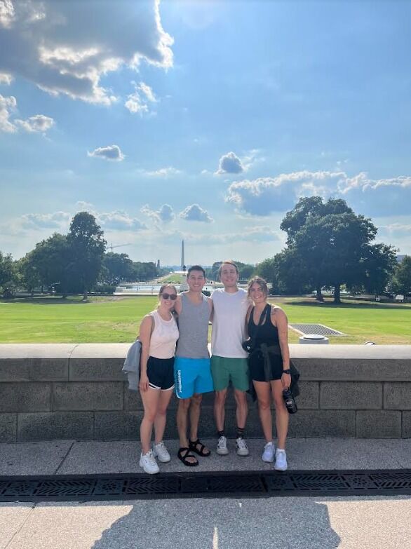 Month of adventure part 2: Daniel and Claryce visited Maya and Paxson in DC. The trip consisted of museums, thrift stores, margaritas in the train station, and the world's smallest tacos. DC was a blast, but we are so thankful these two have moved back to Indianapolis so we can hang out all the time.