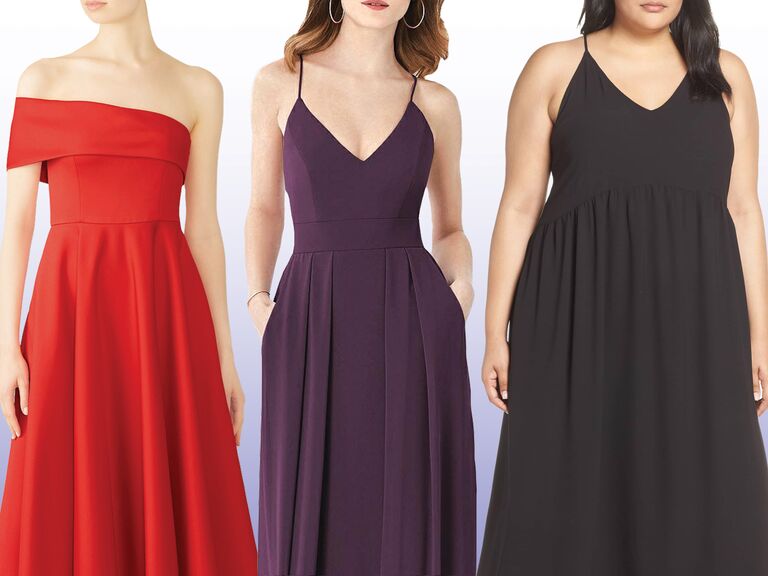 bridesmaids dresses with pockets