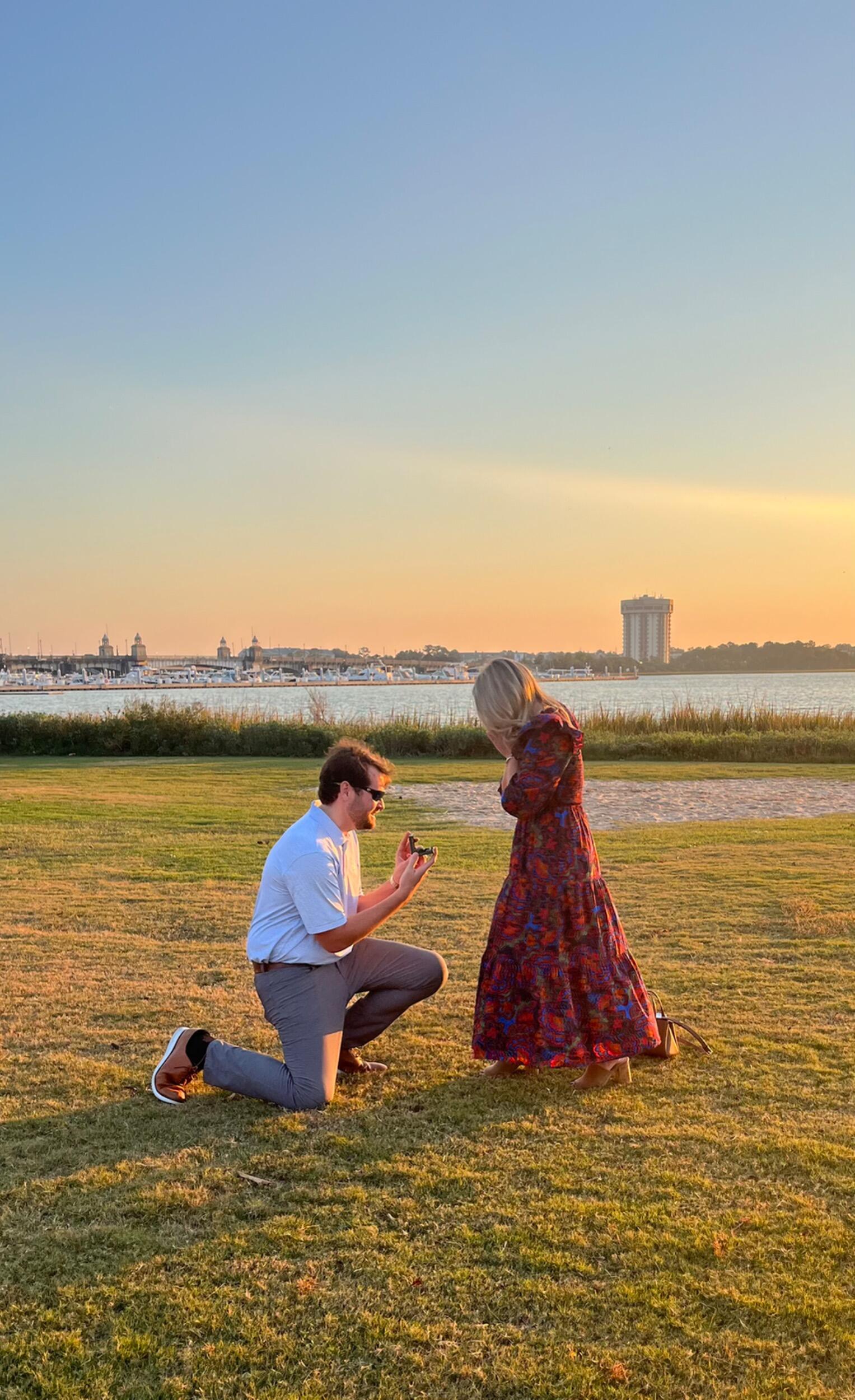 Bowen and Amy went to Charleston to celebrate their one year anniversary and Amy's birthday (so Amy thought). This trip to Charleston ended up being the start of an amazing life together!