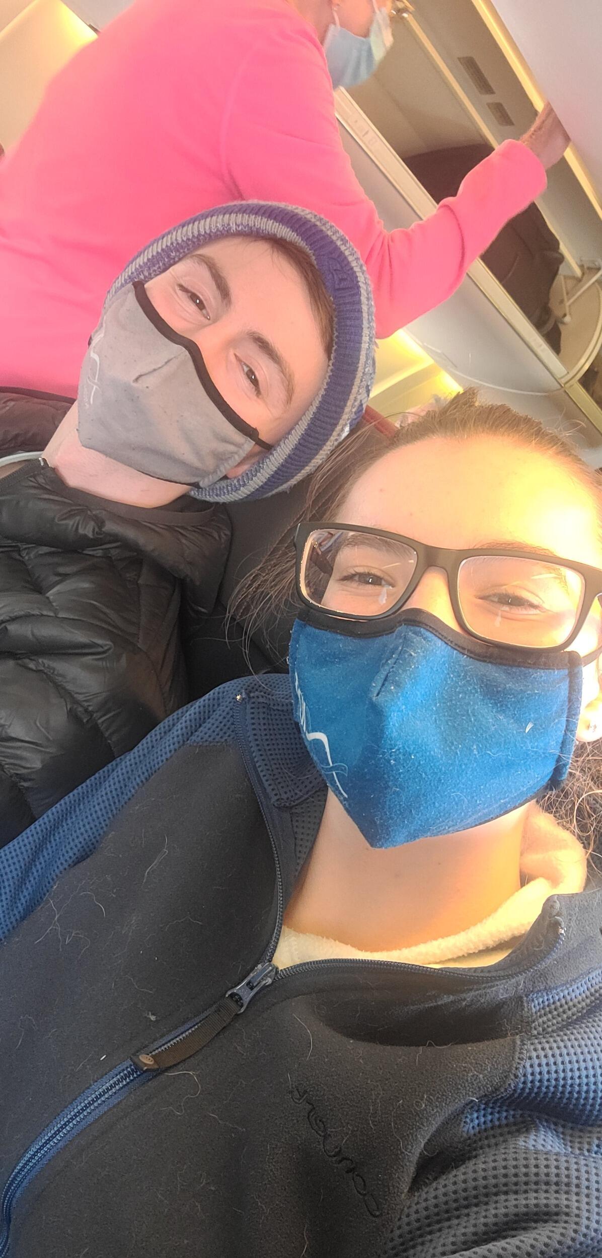 On our way to our first vacation together-Mazatlán, Mexico