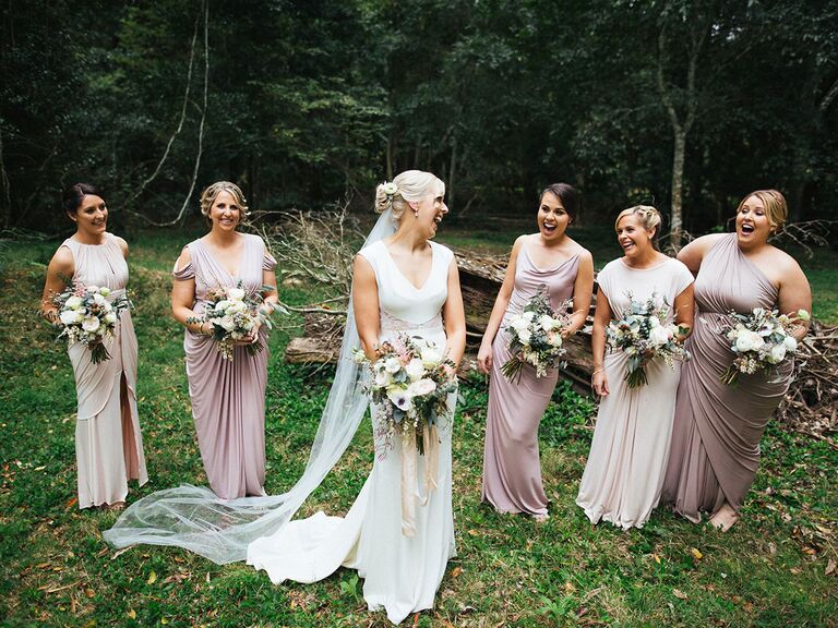 These Mismatched Bridesmaid Dresses Are The Hottest Trend 4606