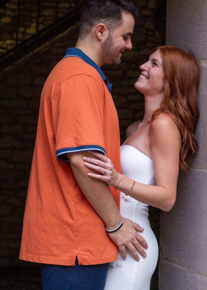 Our first engagment photo session