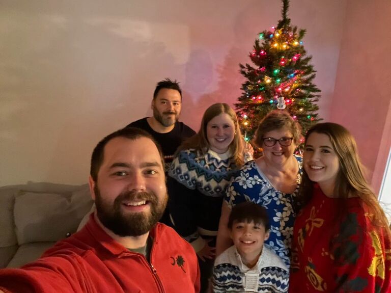 Celebrated our first Christmas in our house!
