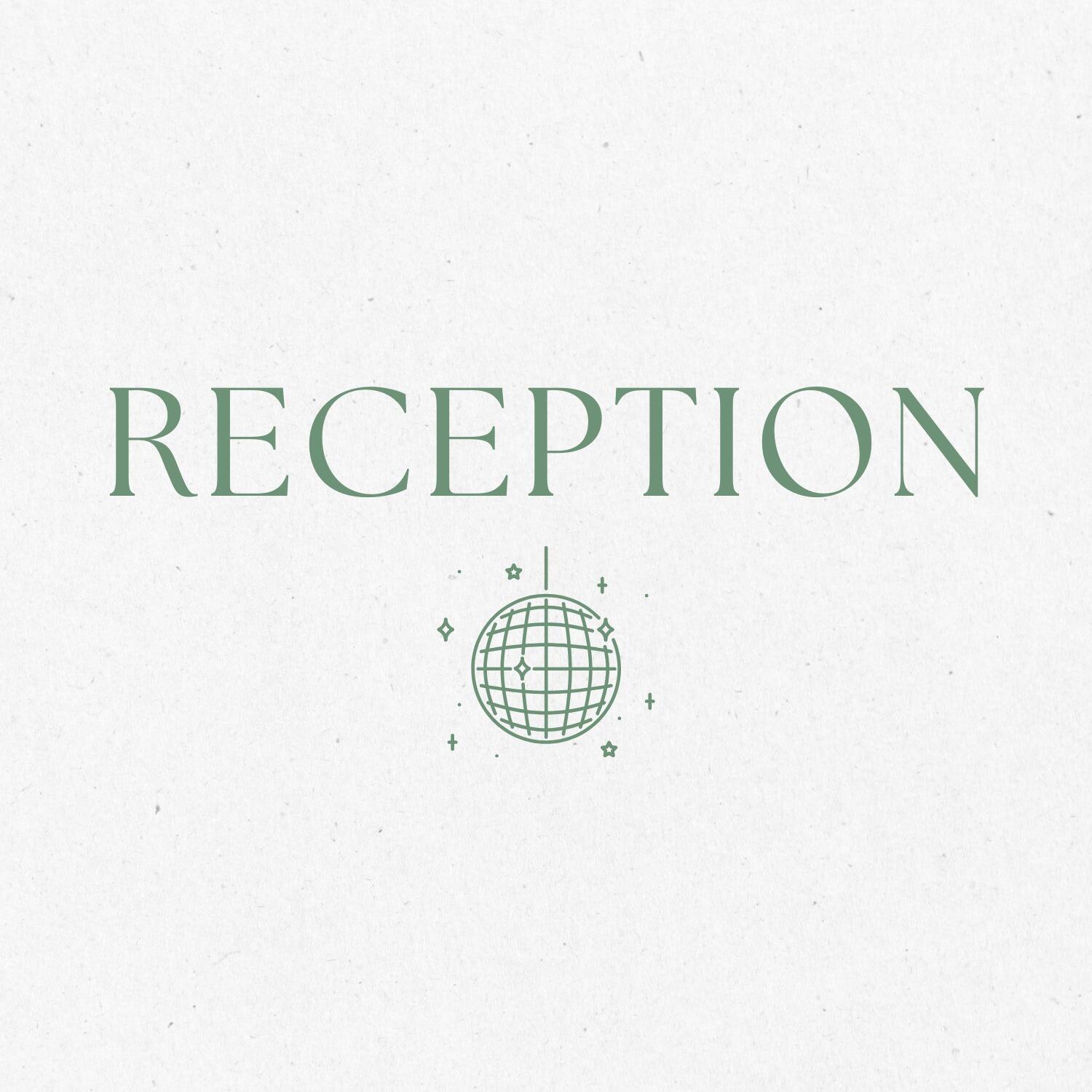 6:30 pm - Join us for dinner and dancing after we tie the knot!