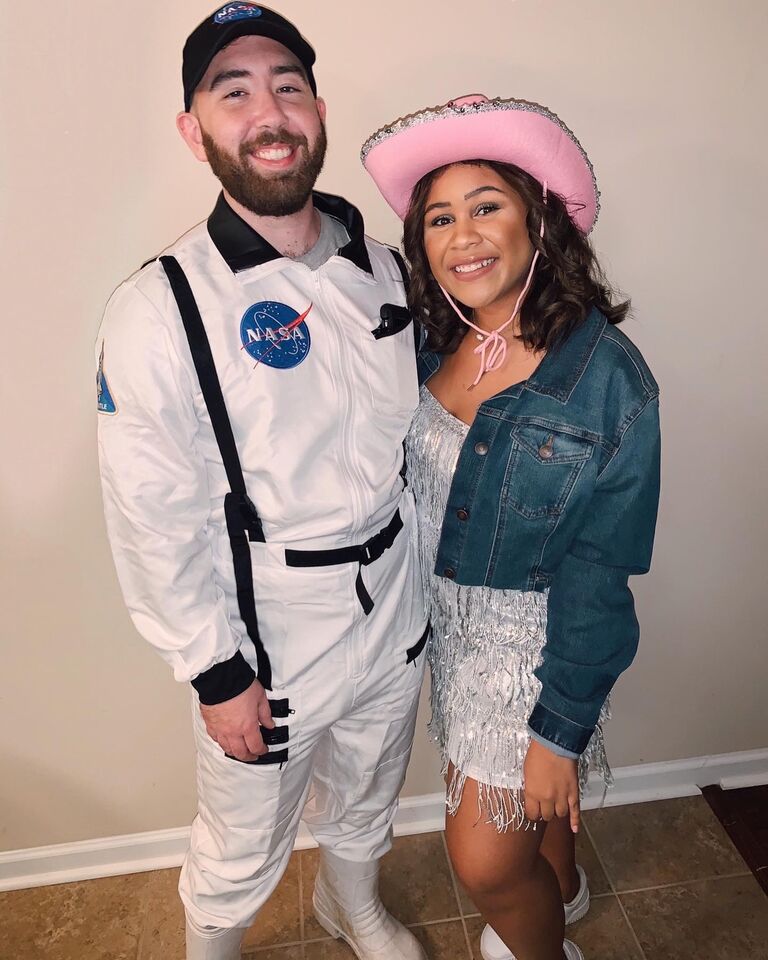 One of many couples costumes over the years.  This was a favorite 