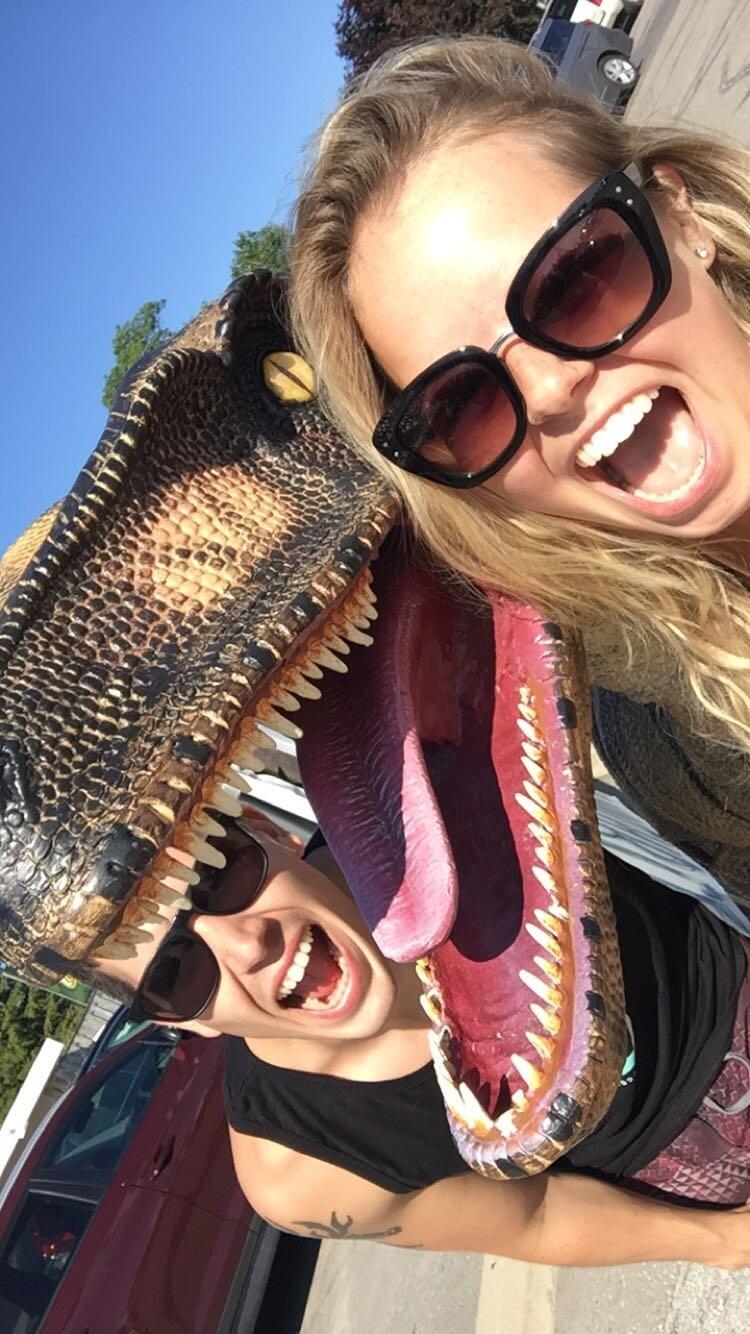 Being silly and building that friendship over the years.