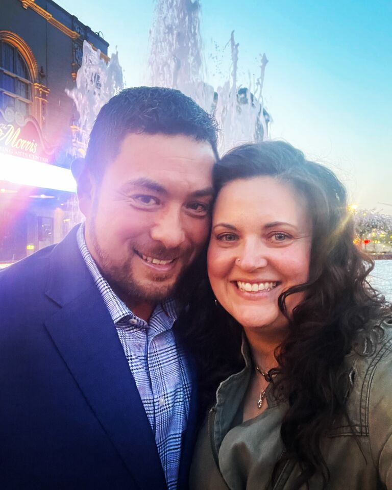 A walk around downtown South Bend after celebrating my birthday together. 