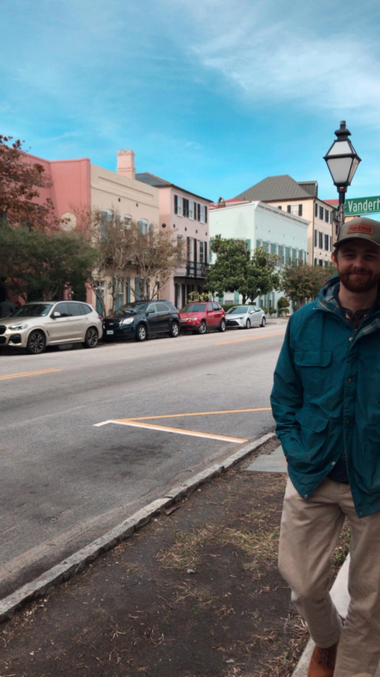 Taylor visits Charleston for the first time. 