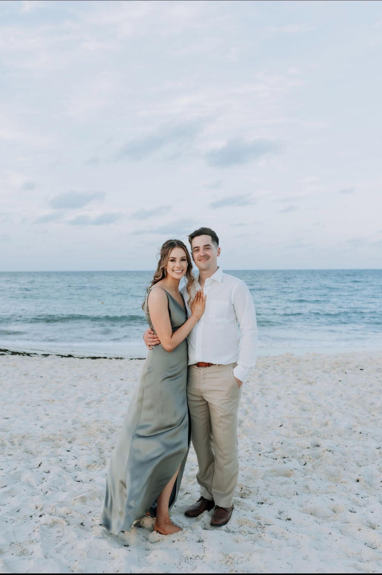 They got to enjoy Brittany and Michael's wedding in Mexico! ...before becoming best friends with the toilet.