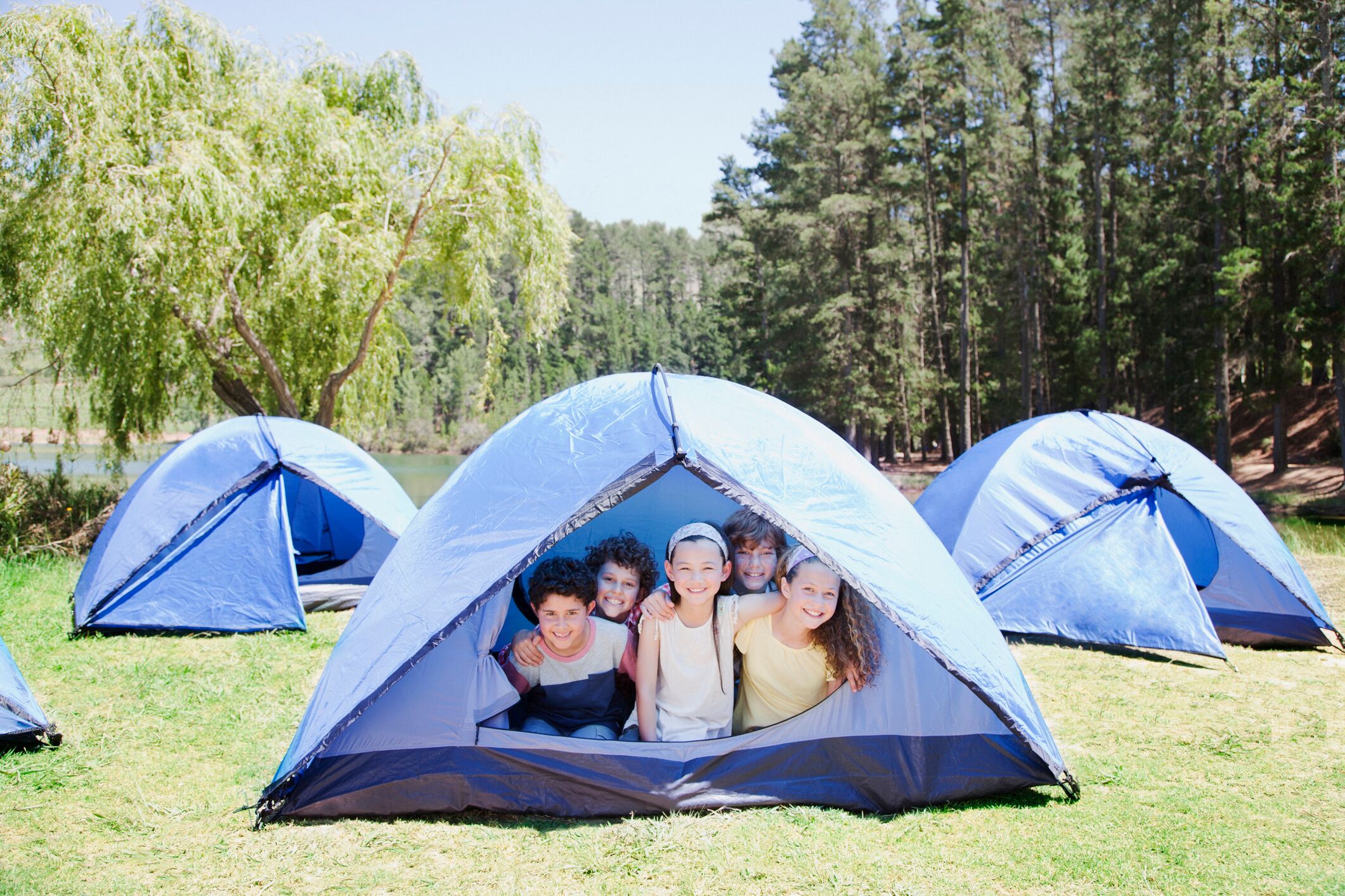 kids campout party