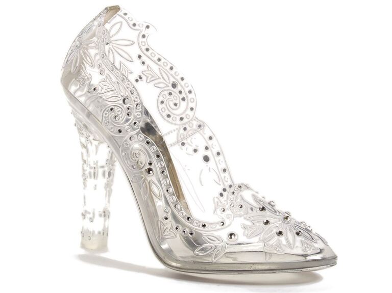 glass slipper shoes