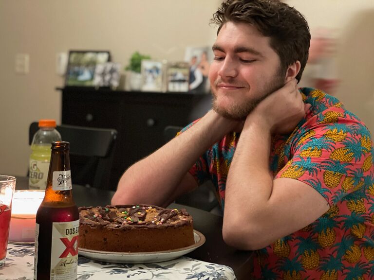 yeah, the cookie cake was awesome