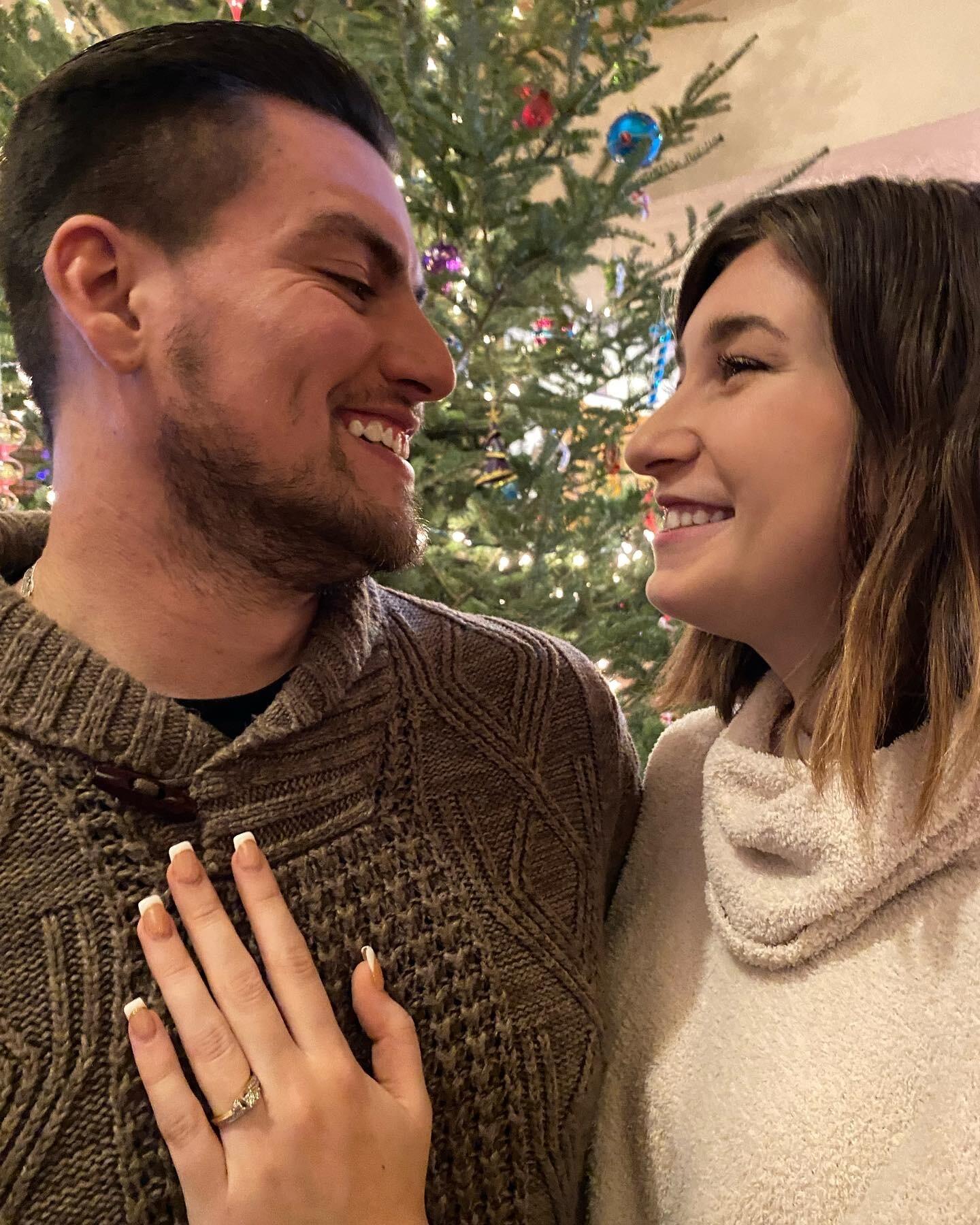 Celebrating our first Christmas as an Engaged Couple!